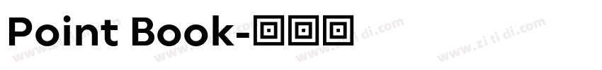 Point Book字体转换